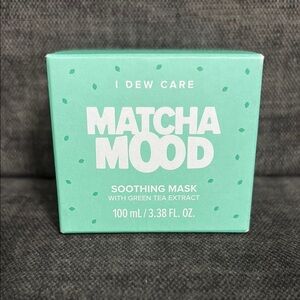 Matcha Mood Soothing Mask with Green Tea Extract - I Dew Care New in the…